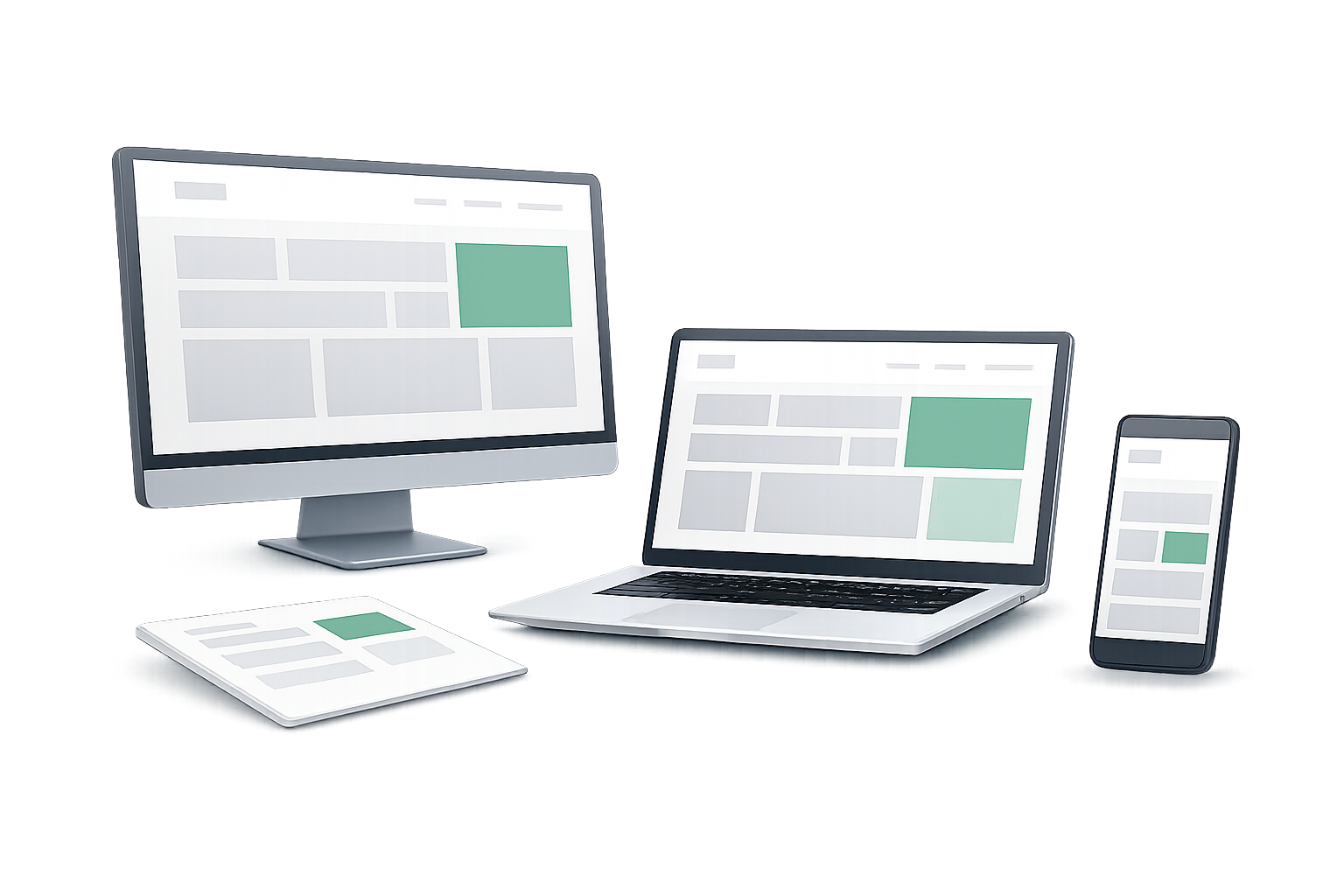 Illustration of dashboards across devices